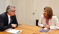 Erhürman, Holguin ile bir araya geldi