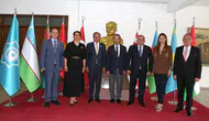 Ertuğruloğlu, Azerbaycan Milli Meclisi heyetini kabul etti