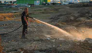 Lefkoşa’da yangın paniği!