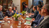 Guterres, Hristodulidis ile görüştü