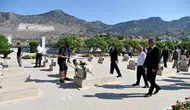 Taşkent Şehitleri törenle anıldı: Kıbrıs Türk halkının yaşadığı acıların yok sayılmasına sessiz kalmayacağız