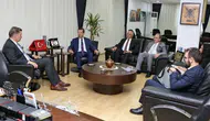 Ertuğruloğlu, Alman Milletvekili Krah’ı kabul etti: İki devletli çözüm vizyonu aktarıldı