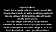 Girne açıklarındaki facia sonrası Alsancak’ta festival iptali