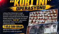 Polis’ten uyuşturucu tacirlerine “Kurt İni” operasyonu: 1 buçuk kilo uyuşturucu ele geçirildi