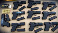 Gazimağusa Limanı’nda “Çelik Hat Operasyonu”: 10 tabanca ve 50 canlı mermi ele geçirildi