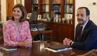 Hristodulidis, New York'ta Holguin ile görüştü: Hristodulidis, Erhürman'a sunduğu "yeni fikirleri" aktardı