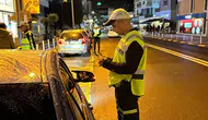 Trafik denetimleri: 341 sürücü rapor edildi, 14 araç trafikten men edildi