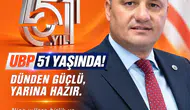 Alişan Şan: Dünden güçlü, yarına hazır… UBP 51 yaşında