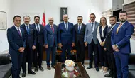 Nazım Çavuşoğlu, Türk Kızılay heyetini kabul etti: Kızılay güvenin ve dayanışmanın karşılığıdır