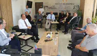 Sucuoğlu, İskele Belediyesi’ni ziyaret etti: Bağlantı yollarının güvenliği ve erişimi üzerinde duruldu