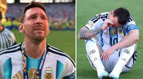Lionel Messi gözyaşlarına boğuldu