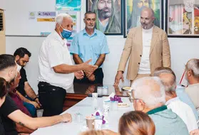 Koral Bozkurt, Alevi Kültür Merkezi Gazimağusa Şubesi’ni ziyaret etti: Ortak akılla yönetim hedefi