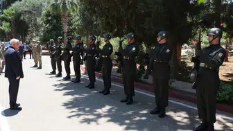 Türkiye Milli Savunma Bakanı Güler, KKTC'de konuşlu 39'uncu Mekanize Piyade Tümen Komutanlığını denetledi