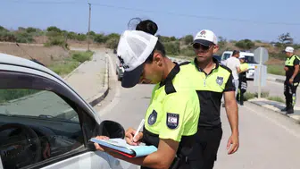 184 araç trafikten men edildi, 17 sürücü tutuklandı