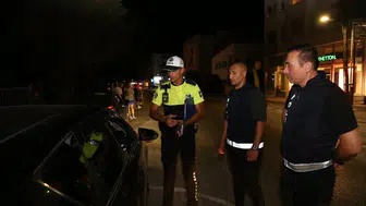 Trafik denetimlerinde 354 sürücü rapor edildi, 23 araç trafikten men edildi