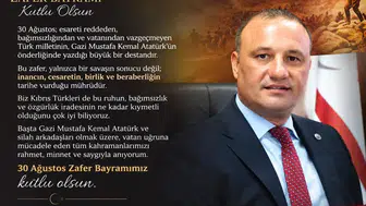 Alişan Şan’dan 30 Ağustos Mesajı: “Bağımsızlık ve Özgürlük İradesi Tarihe Mühür Vurdu”