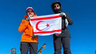 15 yaşındaki Can Ulay, Ağrı Dağı zirvesine çıkan en genç Kıbrıslı Türk oldu
