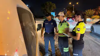 354 sürücü rapor edildi, 1 sürücü tutuklandı