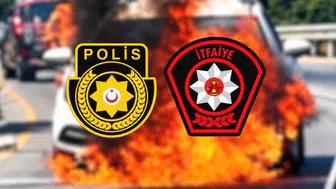 Polisten araç yangınlarına karşı uyarı: Araç güvenli bir yere çekilmeli ve motor durdurulmalı