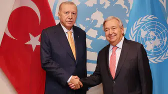 Erdoğan, Guterres’le görüştü