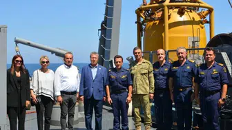 Başbakan Üstel TCG Alemdar’ı ziyaret etti: Küçükatay’dan bilgi aldı
