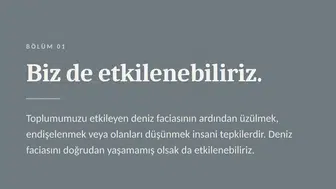 Travma, Afet ve Kriz Çalışma Grubu: Yaşananlardan etkilenmek bir zayıflık göstergesi değildir