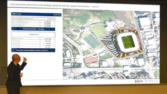 Yeni Atatürk Stadyumu ve Çok Amaçlı Spor Kompleksi tanıtıldı: 8 bin kişilik kapasitesi olacak