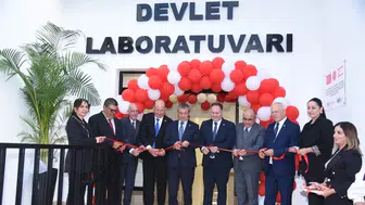 Devlet Laboratuvarı’nın yeni hizmet binası törenle hizmete açıldı