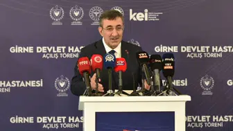 Cevdet Yılmaz: Sağlık yatırımlarında 2026 için 1 milyar 514 milyon kaynak ayrıldı