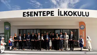 Esentepe İlkokulu yeni okul binası açıldı