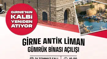 Eski Gümrük binası 21 Temmuz'da halkın hizmetine açılıyor