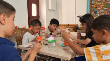 Lefkoşa Çocuk Merkezi'nde beceri geliştirme atölyesi devam ediyor