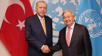 Erdoğan, Guterres’le görüştü