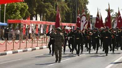 30 Ağustos Zafer Bayramı bugün KKTC’de de törenlerle kutlanıyor