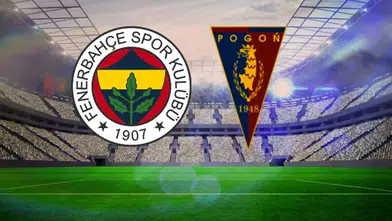 Fenerbahçe, Pogon Szczecin karşısında ilk yarıyı 2-0 önde geçti