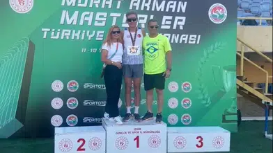 Hasan Kasap'tan Türkiye Master Atletizm Şampiyonası'nda dört altın madalya ve Türkiye rekoru