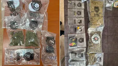 Lefkoşa'da iki ayrı uyuşturucu operasyonu: Toplam 3 kilo 154 gram ele geçirildi