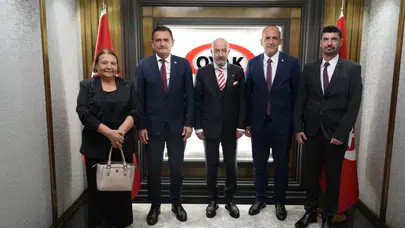 Bakan Oğuz, Ankara’da Emekli Korgeneral Aksakallı’yı ziyaret etti