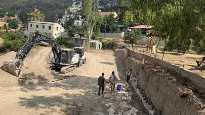 Tatlısu Belediyesi festival alanını yeniliyor
