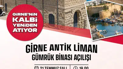 Eski Gümrük binası 21 Temmuz'da halkın hizmetine açılıyor