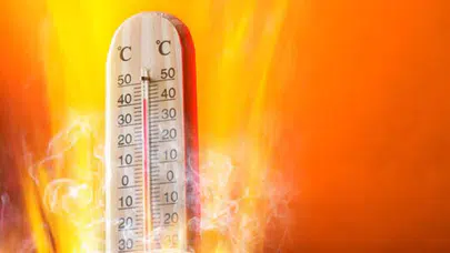 Hava sıcaklığı 37-40 derece dolaylarında seyrediyor