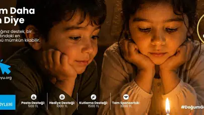 SOS Çocukköyü Derneği, çocukların doğum günü kutlamaları için bağış kampanyası başlattı