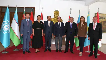 Ertuğruloğlu, Azerbaycan Milli Meclisi heyetini kabul etti