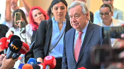 Görüşme tamamlandı: Guterres’ten çözüm ve dayanışma vurgusu