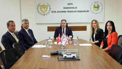 Öztürkler: Kıbrıs Türk halkının Sivil Savunma Teşkilatı’na güveni tesadüfi değildir