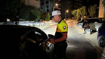 2 Bin 919 sürücü denetlendi, 45 araç trafikten men edildi