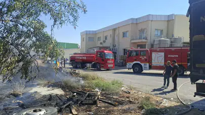 Lefkoşa Sanayi Bölgesi ile Hamitköy’de dün meydana gelen iki ayrı yangında maddi hasar oluştu
