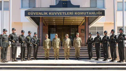 Barış Kuvvetleri Komutanlığında devir teslim töreni: Görevi Korgeneral Ertan İnaltekin devraldı