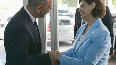 Kardeş şehir Eskişehir'den LTB'ye ziyaret: Gündemde sosyal belediyecilik ve ortak çalışmalar vardı