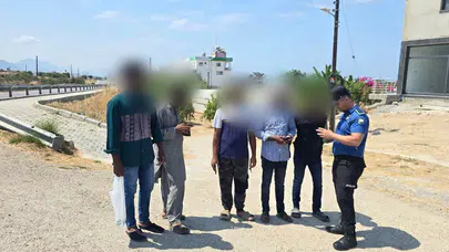 Ülkede izinsiz ikamet eden 10 kişi tutuklandı